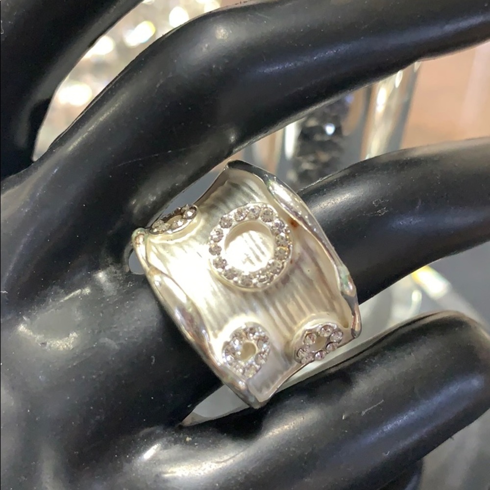 Beautiful silver tone ring from Zara
